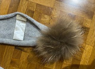 Bufanda gris bebe Nanos