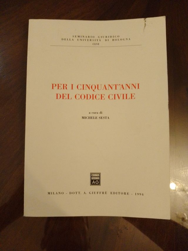 Seminario Codice Civile