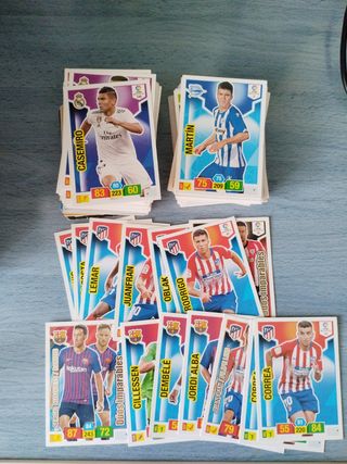 Lote 150 cromos Adrenalyn 18 19 