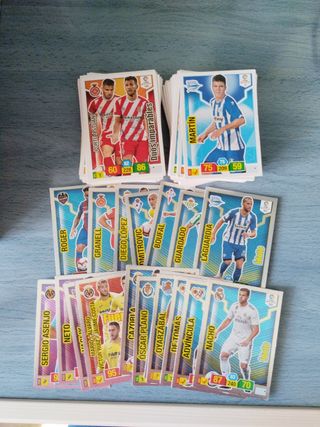 Lote 150 cromos Adrenalyn 18 19 
