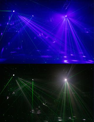 Cabezas móviles LED + laser nuevas