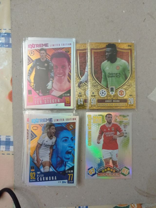Match Attax Extra especiales