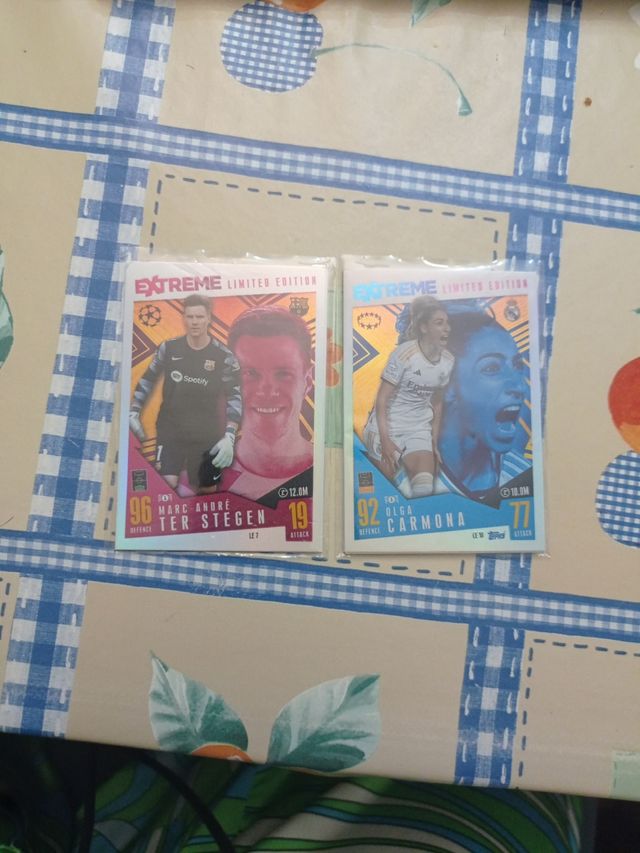 Match Attax Extra especiales