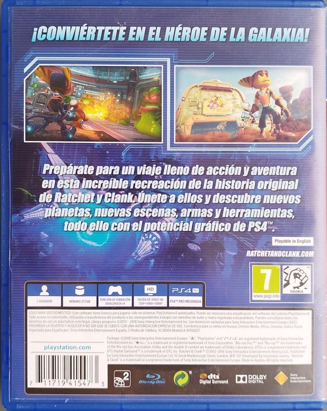 PS4 - Ratchet & Clank