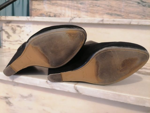 Bershka botines con cuña de mujer