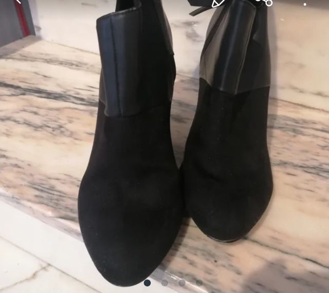 Bershka botines con cuña de mujer