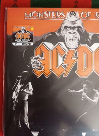 VINILO AC/DC MONSTERS OF ROCK