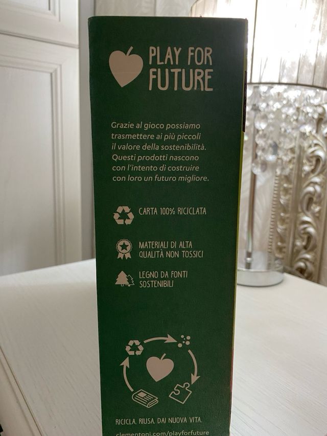 Lotto 2 Giochi Clementoni stile Montessori