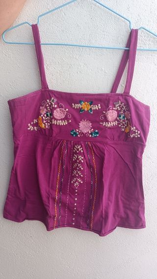 Blusa tirantes