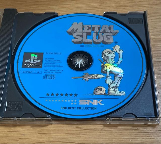 Metal Slug 1 PlayStation EXCLUSIVO