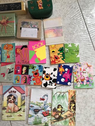 Libretas de dibujos variadas(papeleria)