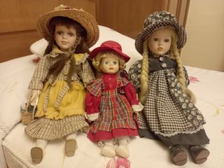 Muñecas porcelana