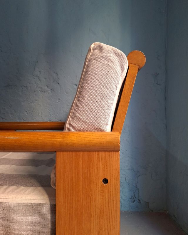 Poltrona in frassino massello - Vintage anni '70