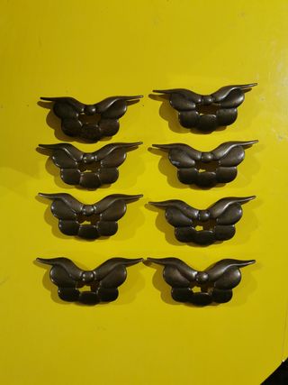 Set 8 Maniglie vintage anni 50