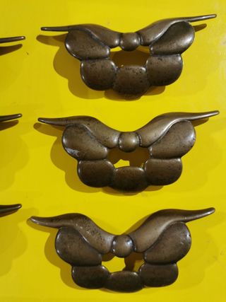 Set 8 Maniglie vintage anni 50