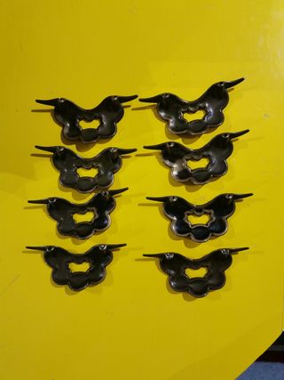 Set 8 Maniglie vintage anni 50