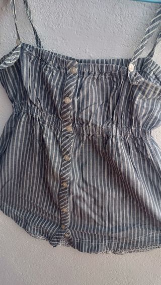 Blusa tirantes