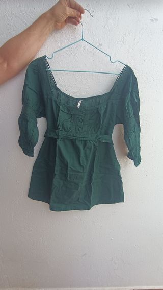 Blusa manga francesa