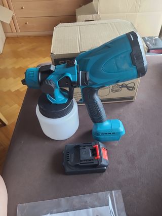 Pistola de pintura inalámbrica