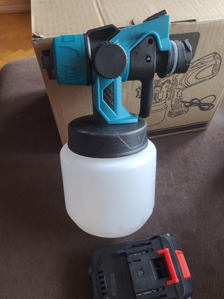 Pistola de pintura inalámbrica
