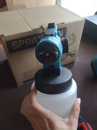 Pistola de pintura inalámbrica