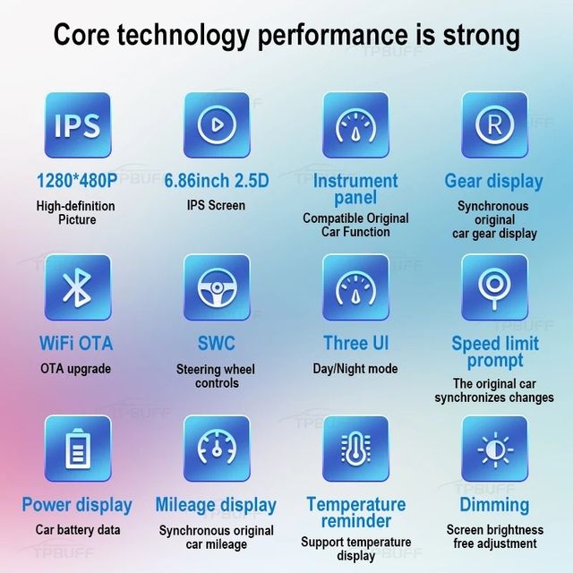 Pantalla frontal v3 pro para tesla con cámara 