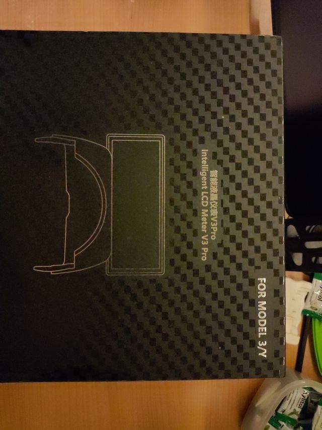 Pantalla frontal v3 pro para tesla con cámara 