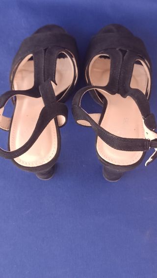 Zapato tacón sandalia 