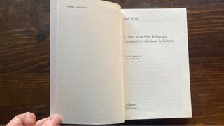 Paul Veyne. Cómo se escribe la Historia
