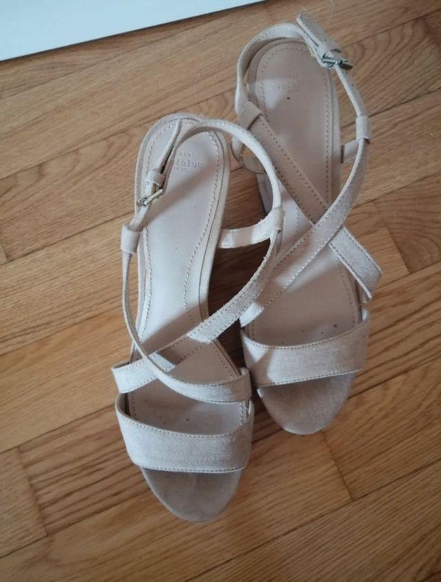 Sandali Zara con zeppa