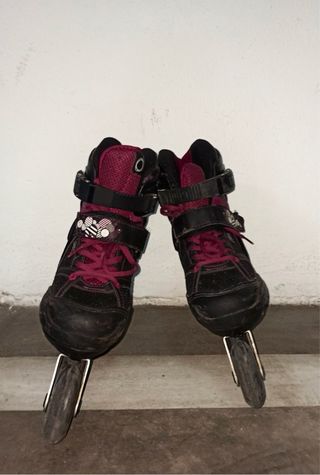 Patines de línea 4 ruedas