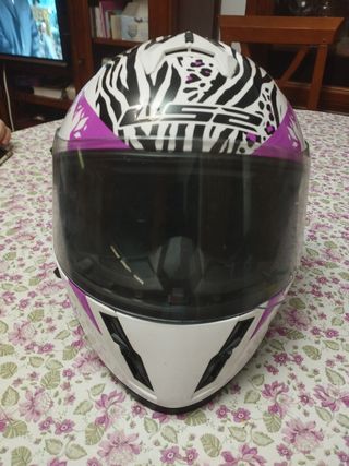 Casco moto mujer