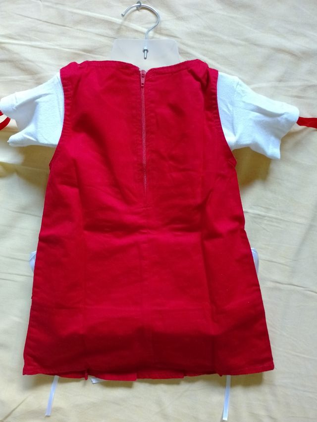 Completo maglietta + abito 9 mesi