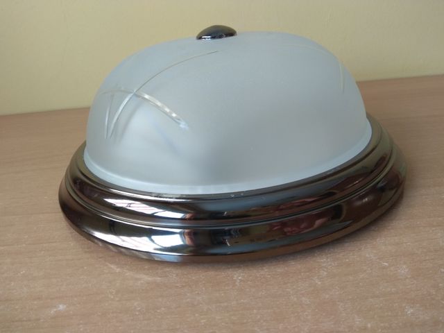 Plafon / aplique cristal circular techo