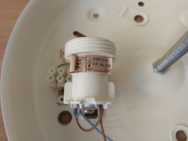 Plafon / aplique cristal circular techo