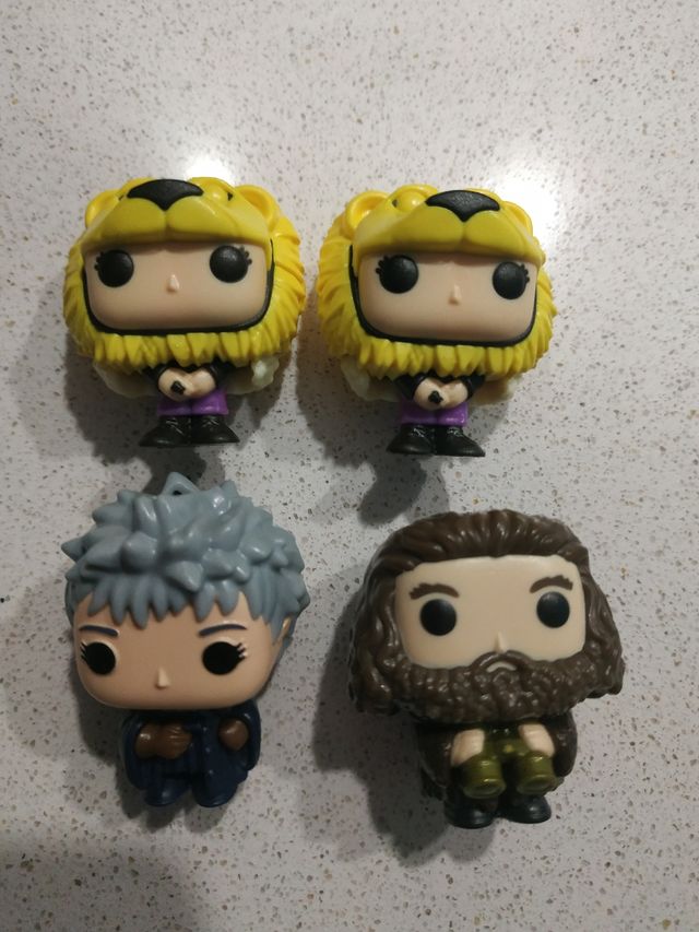 Funko kinder Luna, Hagrid y profesora