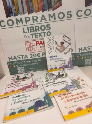 Pack manual de biología 5 Libros