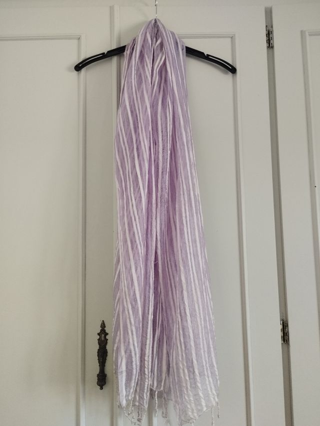 Foulard tonos malvas