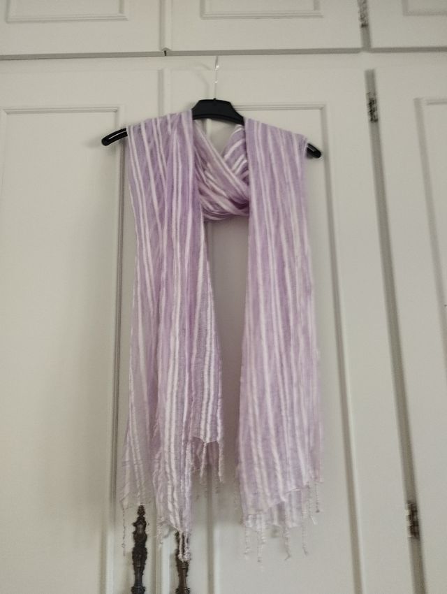 Foulard tonos malvas