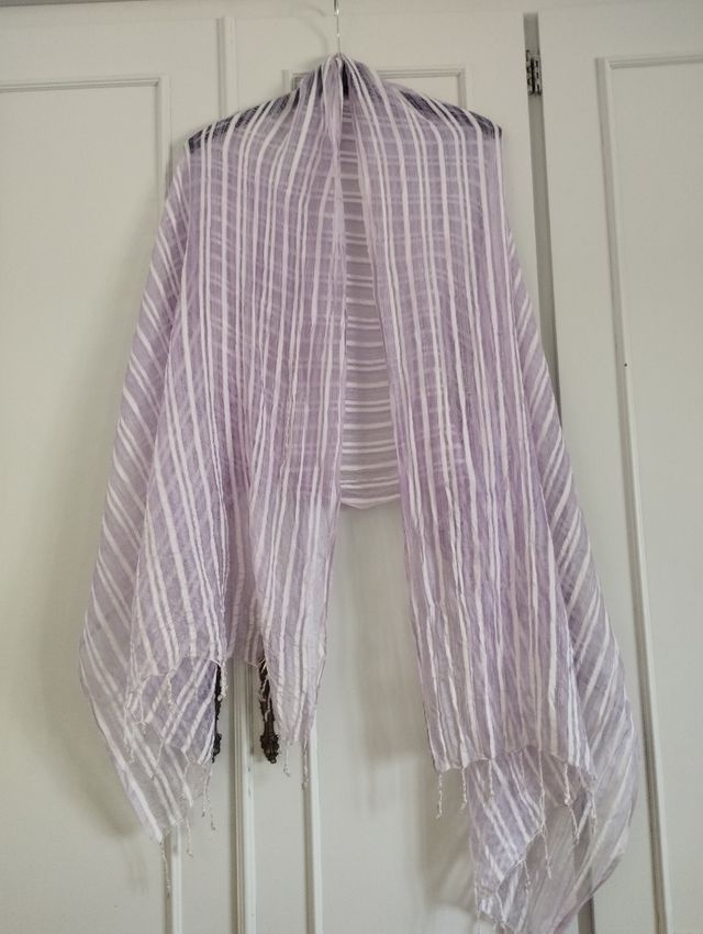 Foulard tonos malvas