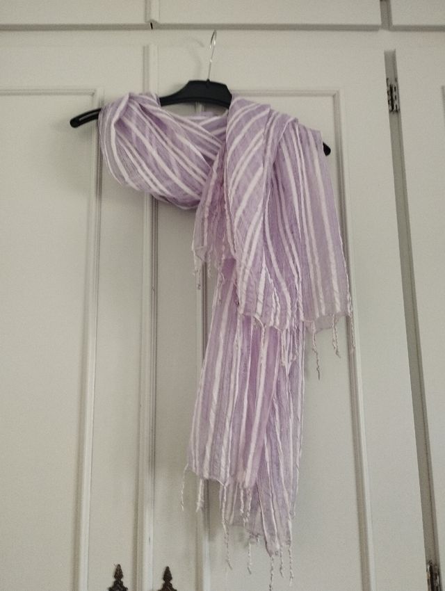 Foulard tonos malvas
