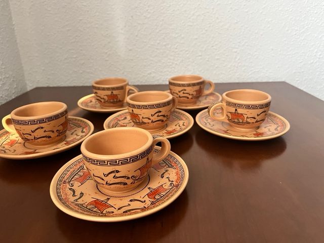 Juego de cafe Griego