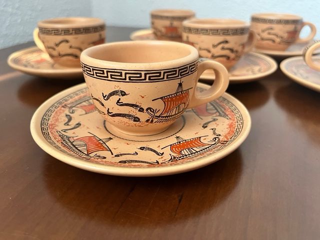 Juego de cafe Griego