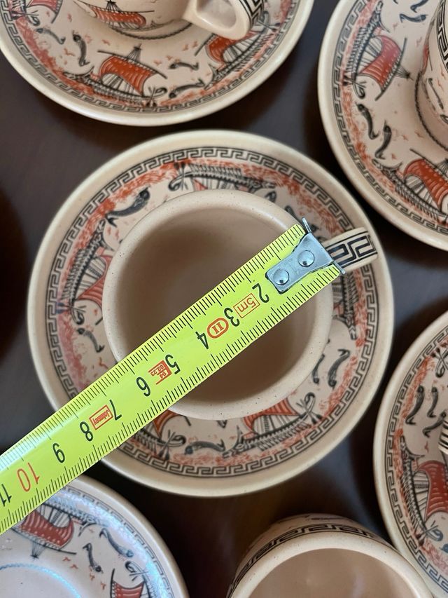 Juego de cafe Griego