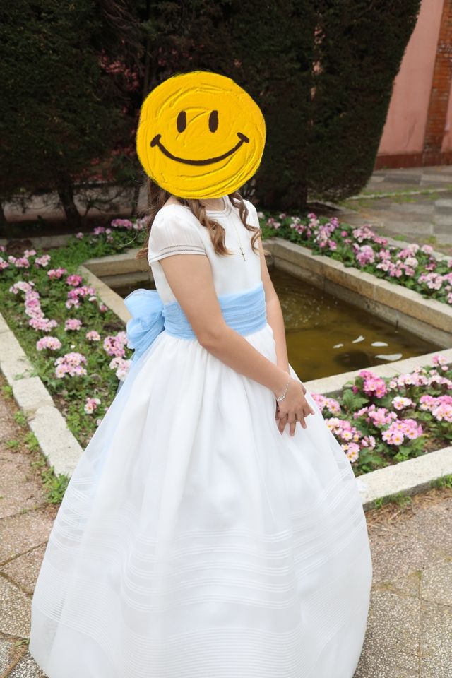 Vestido de comunión talla 120 + regalo zapatos+...