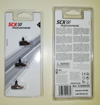 Scalextric Advance 3 guías A.R.S. completas