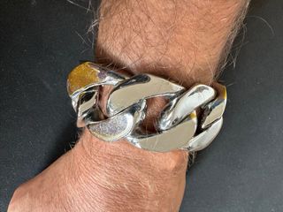 Bracciale cubano enorme