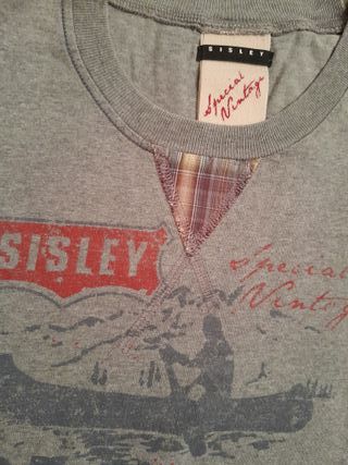 Sisley t shirt manica lunga special vintage