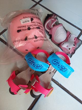 Pattini casco e relative protezioni 26/32