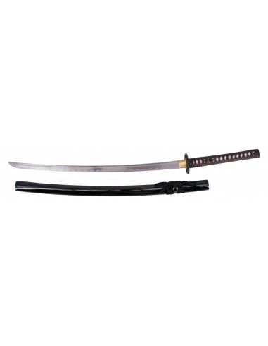 Katana Funcional Acero Carbono con Tsuba